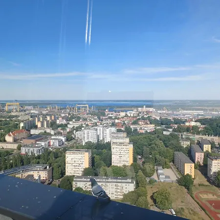 Hanza Tower Ajp Lux Apartmán Štetín